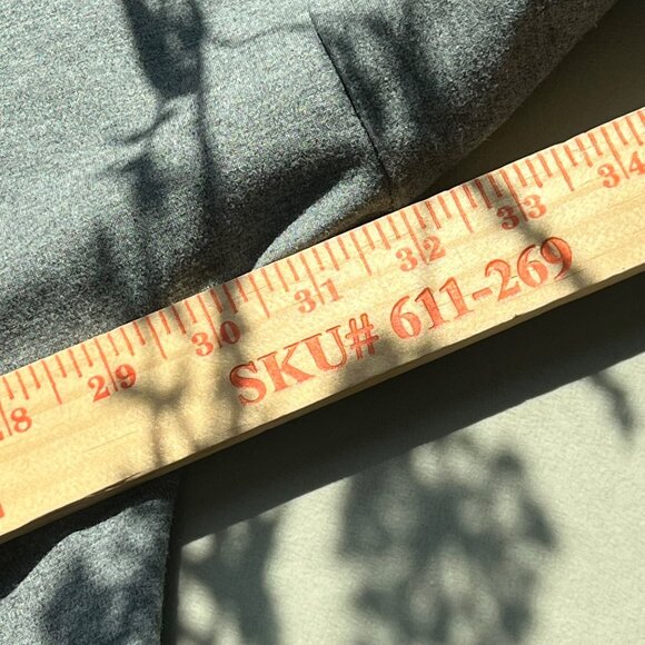 Peace Of Cloth Cape Jacket Size 1X Oversized Button Up Panticular New York Gray - Picture 8 of 9